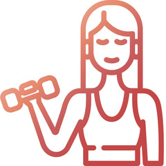 Women gradient icon