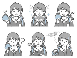 お金に関する色々　小学生女子