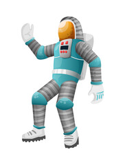 Space Suit Astronaut Composition