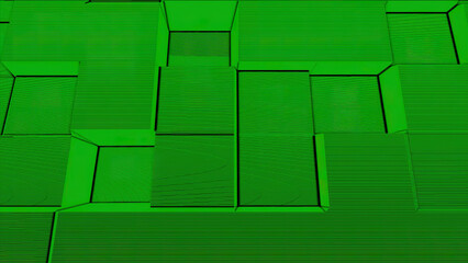 Beautiful Abstract Cubes 3d Animation. Abstract motion background for copy space Seamless Background. Cubes are made in a uniform background