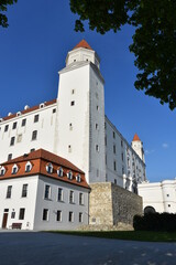 Zamek, Bratysława, Słowacja, zabytkowy, gród, symbol narodowy,