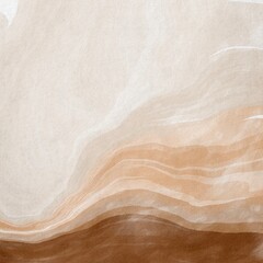 abstract background with delicate texture in beige and brown colors for coffee latte advertising - 502219108