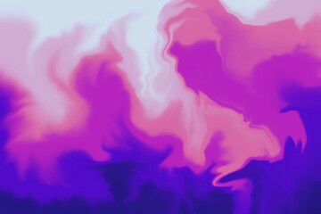 Abstract background texture style art watercolor pink blue purple color tone