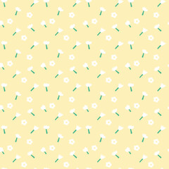 seamless pattern with flower.