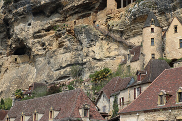 Fototapeta na wymiar La Roque Gageac, Dordogne, Frankreich