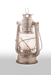 vintage lamp gas made of steel