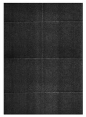 Fototapeta premium Texture of folded paper, top view or detail scan, cool printed photo effect overlay via blend mode screen.