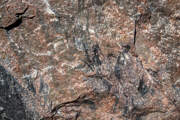 large stones for the decoration of the territory