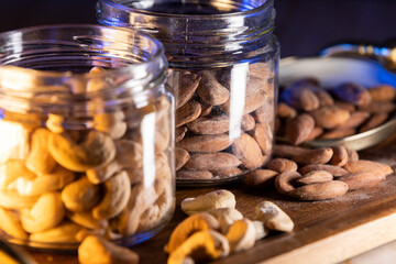 nuts and dried fruit