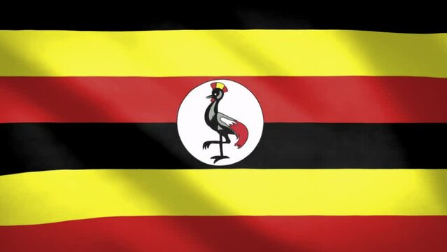 Ouganda  Flag