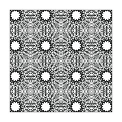 Seamless pattern floral ornament.