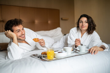 Breakfast in the bed