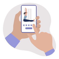 Online Rating Sports app Feedback Satisfaction