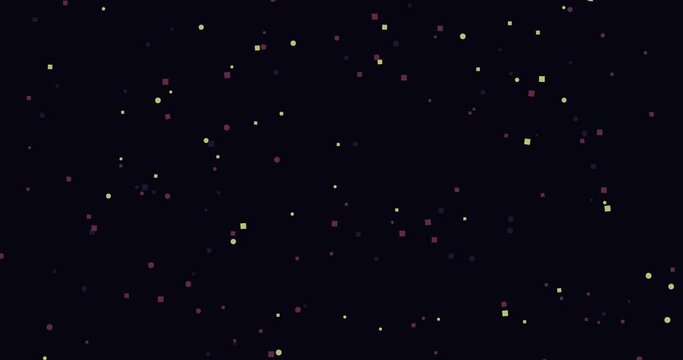 Geometric pattern background in loop. Simple minimal abstract background with geometric elements