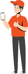 Fototapeta premium delivery man