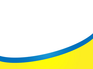 Ukraine. Template for flyers, brochures.