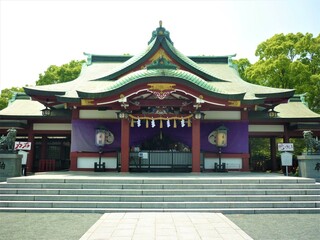 Fototapeta premium 篠崎八幡神社の社殿