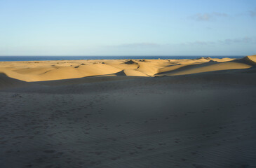 Maspalomas sand dunes, Gran Canaria, Canary Islands