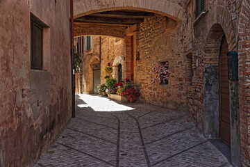 Montefalco, villaggio medievale umbro