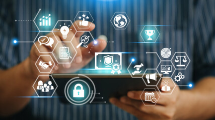 Quality assurance standard and certification. Certified internet businesses and services. Compliance to international guarantee. Concept for QA management and ISO certification organization service.