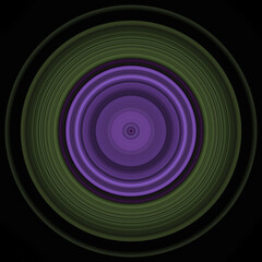 seamless circle pattern creative ornamental design dark background