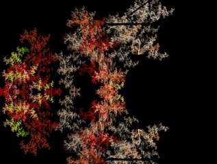 Obraz premium Imaginatory fractal abstract background Image