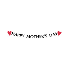 Happy Mother's Day. Vector illustration