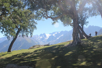 Obraz premium the tranquil Himalayas.