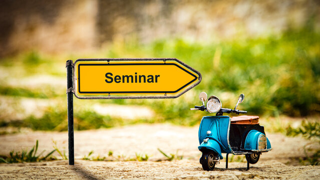 Street Sign to Seminar