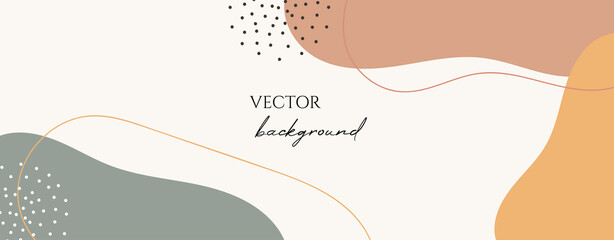 Vector  horizontal universal background with copy space for text.