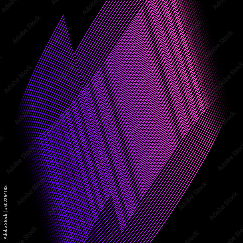 Poster abstract pattern vector background in bright color with line texture for minimal dynamic cover desig