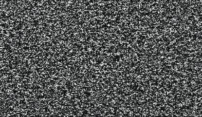 Small uneven spots and particles of debris. Abstract vector texture. Distressed uneven background. Grunge texture overlay with fine grains isolated on white background. Vector illustration. EPS10.