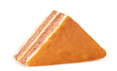 a slice of delicious jam pie