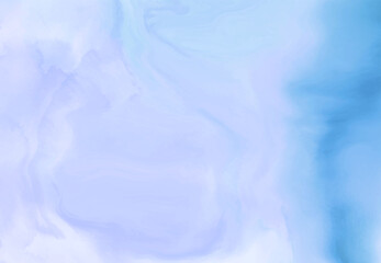 Fototapeta premium Elegant banner template design with blue paint.