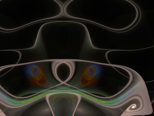 Imaginatory fractal abstract background Image