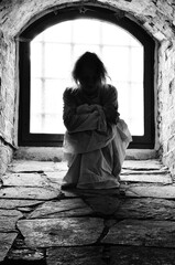 Woman trapped in cellar