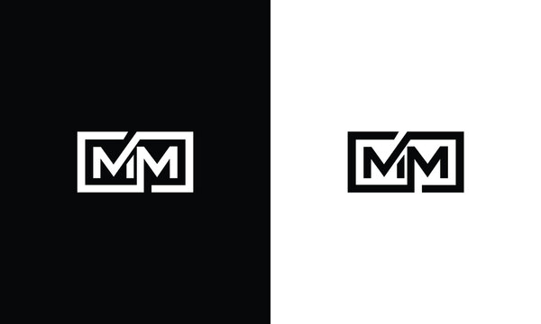 M Mm Initial Letter Vector & Photo (Free Trial)