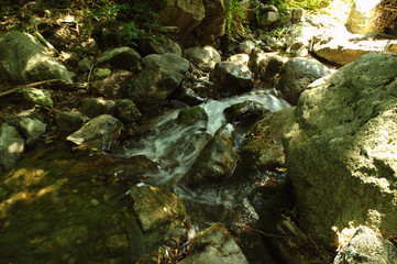 Guado passo fluviale di montagna collinare - Calabria