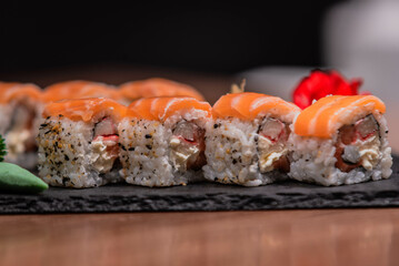 exquisite and delicate food