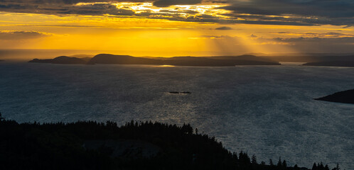 Amazing View from the Top to Mount Erie