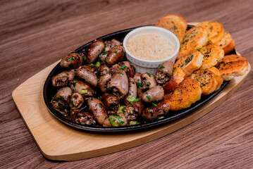 exquisite and delicate food