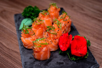 exquisite and delicate food