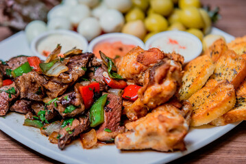 exquisite and delicate food