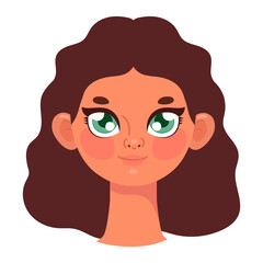 nice woman face
