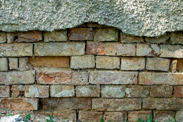 textura of the old wall, brick wall
