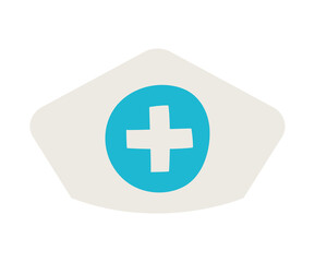 Fototapeta premium nurse hat illustration