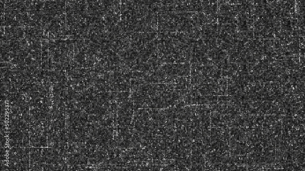 Poster microchip diagram with moving lines. animation. movement of networks and pulses inside computer boar