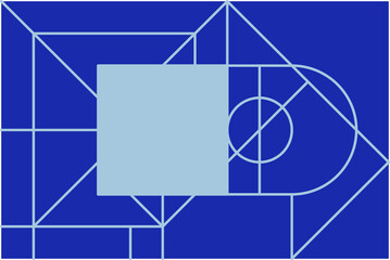 Simple colorful geometry background.Vector illustration.