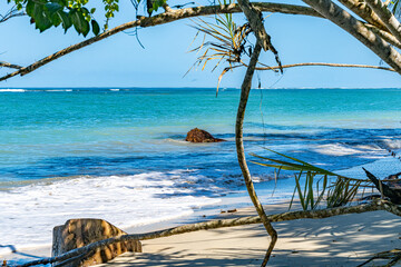 Cahuita National Park, beautiful tropical Caribbean beach, Cahuita, Limon province, Costa Rica east coast