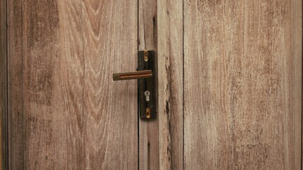 Wooden Door Handle